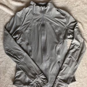 Lululemon Define Jacket - light silver grey